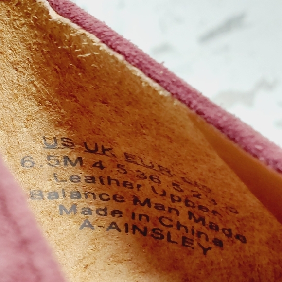 SARTO By Franco Sarto Burgundy Leather Round-Toe Heeled Pumps Sandals M662 - Picture 11 of 13